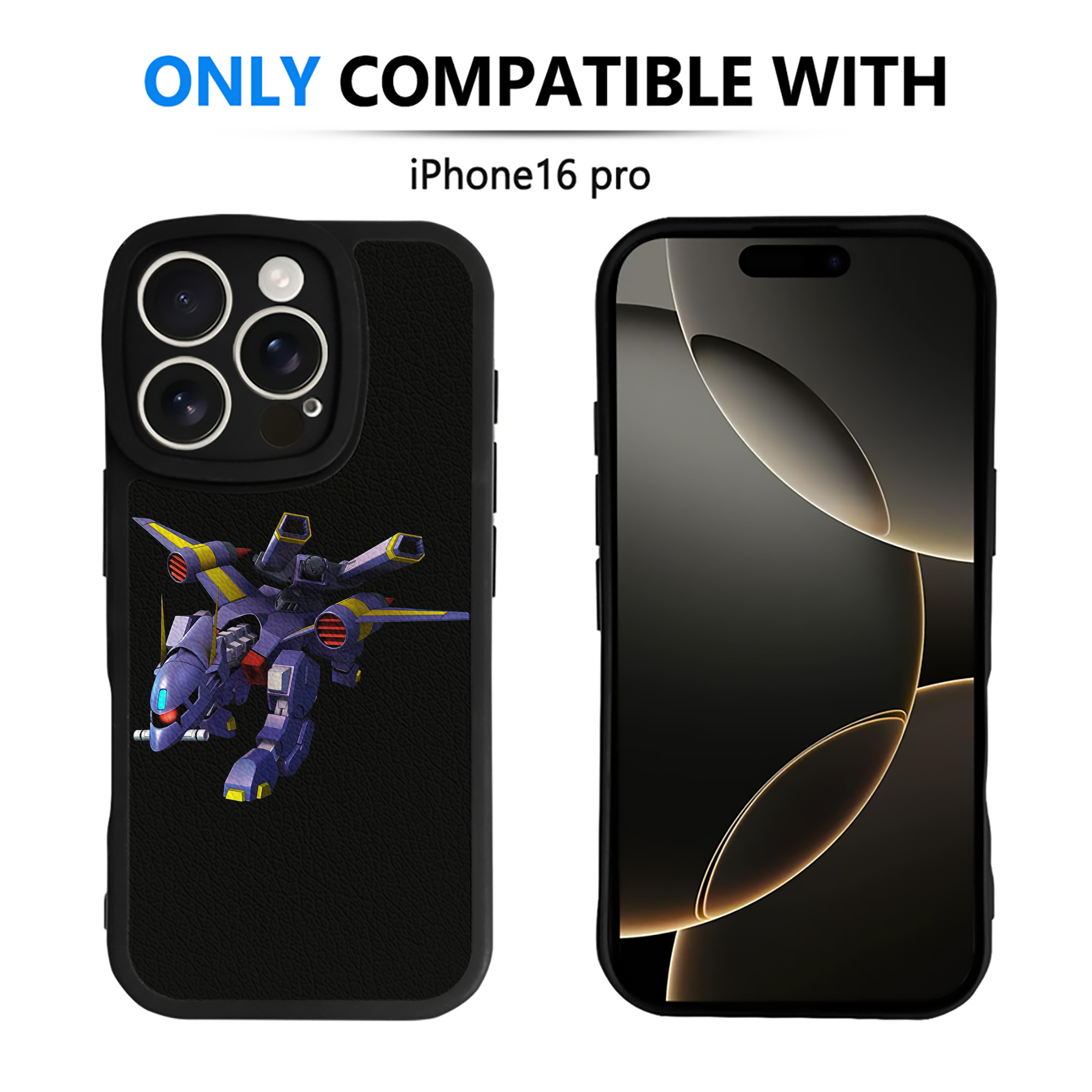 （画像用） 機動戦士ガンダム Mobile Suit Gundam 【iPhone 16シリーズ対応】シリコンスマホケース（レザー調） 材質：シリコン